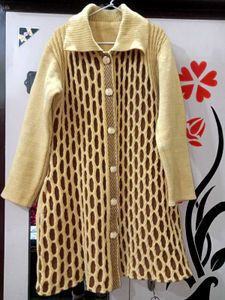 Elegant Knit Button-Down Cardigan