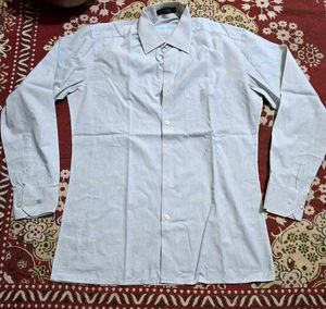 Louis Philippe Men's Printed Long Sleeve Shirt