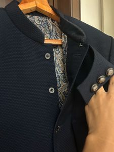 Royal midnight Regent sherwani with free brooch