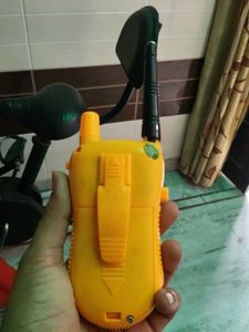 Yellow Walkie Talkie Toy