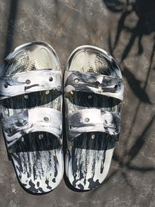 original crocs marble Pattern Slides