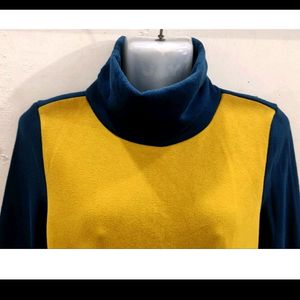 High Neck Sweater Top For Girls