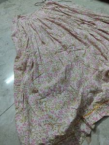 Flowy Printed Skirt