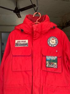 Jeep Spirit Red Outdoor Jacket