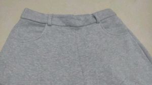 grey baggy sweatpants