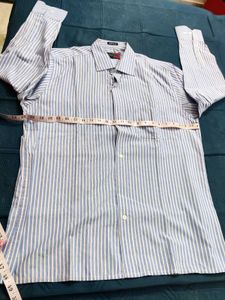 Peter England Striped Shirt