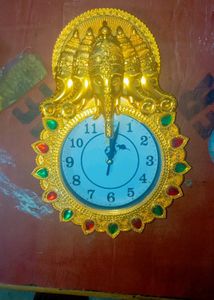 Decorative Ganesha Wall Clock