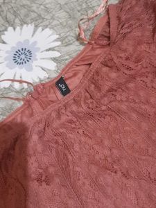 Off-Shoulder Bell Sleeve Dress