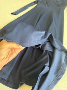 🌿Savana - Navy Blue Midi Dress - 32” 33”