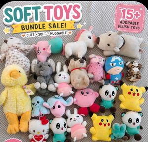 22 - Bundle of Soft & Huggable Plush Toys!
