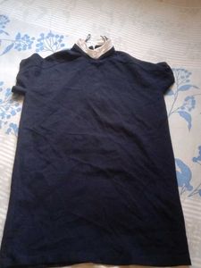 Classic Navy Blue Dress