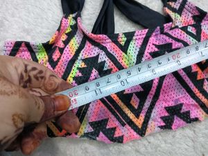 Vibrant Tribal♥️ Print Bikini Top