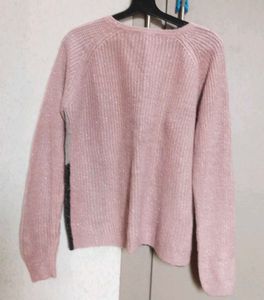 Stylish Color Block Knit Sweater