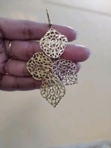 Beautiful Gold Plated Earrings Bought From Dubai