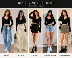 Long Sleeve Crop Top