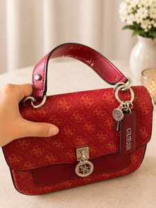 Guess Red Monogram Bag(Original)