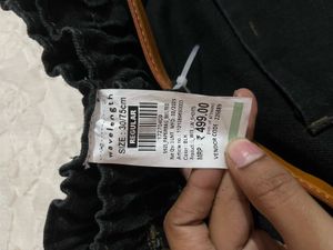 Black Denim Shorts