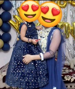 Party Wear Long Frock For Kids