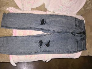 Washed Denim Jeans