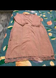 🎉Offer🎉Elegant Peach Kurta