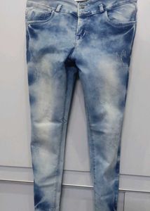 Stylish Acid Wash Jeans