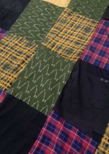 Boho Patchwork Quilt Blanket and matress cover