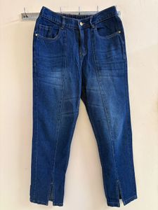 Women's High-Waisted Split Hem Jeans