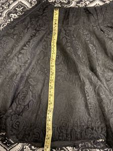 Black Lace Skirt
