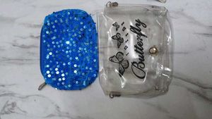 Butterfly Sequin Crossbody Bag