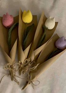 Crochet Tulip Bouquet (price per piece)
