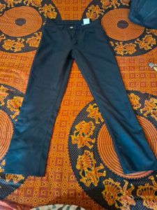 Black Straight Leg Pants