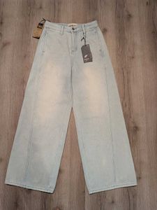 Light Wash Wide Leg baggy denim
