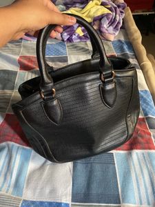 black allen solly hand bag