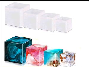 Set Of 4 Cube Mould