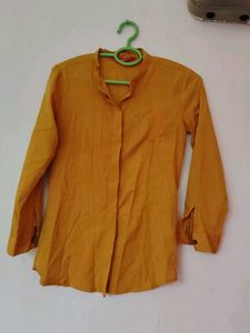 Mustard Button-Up shirt