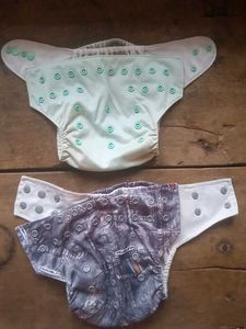 Reusable Cloth Diapers &amp; Inserts Set