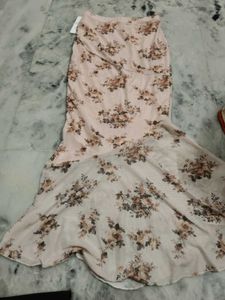 Floral Print Maxi Skirt