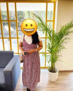 Chic Floral Print Midi Dress