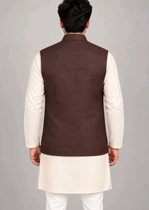 Men's Brown Nehru Jacket