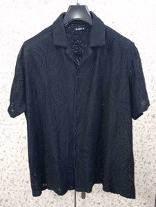 zudio crochet relex fit shirt