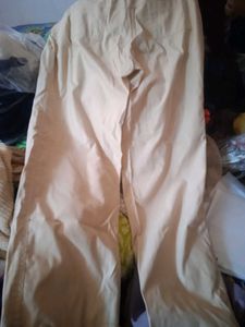 Cream Pants