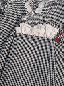 Cute Cherry Gingham Pajama Set