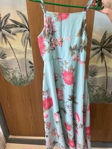 Floral Print Maxi Dress