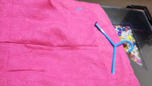 Vibrant Pink A-Line Dress