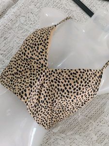 FOREVER21 Leopard Print Cami Top