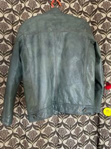 Men's Green Leather Jacket