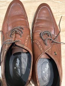 Men's Brown Leather Dress Shoes