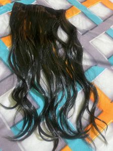 Dark Wavy Clip-In Hair Extensions