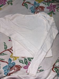 Hollister California Ribbed V-Neck Top
