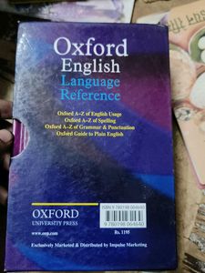Oxford English Language Reference Book